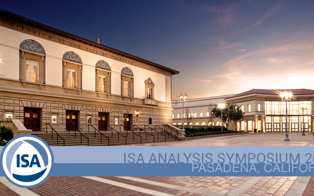 ISA Analysis Symposium 2017
