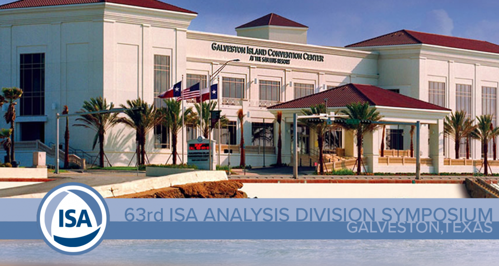 63rd ISA Analysis Division Symposium